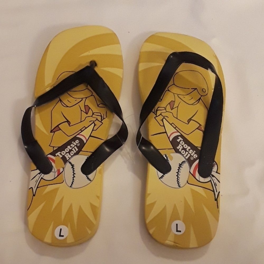 Flip Flops Tootsie Roll Retro Vintage Girls